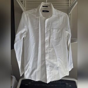 IZOD Classic White Dress Shirt Size 16